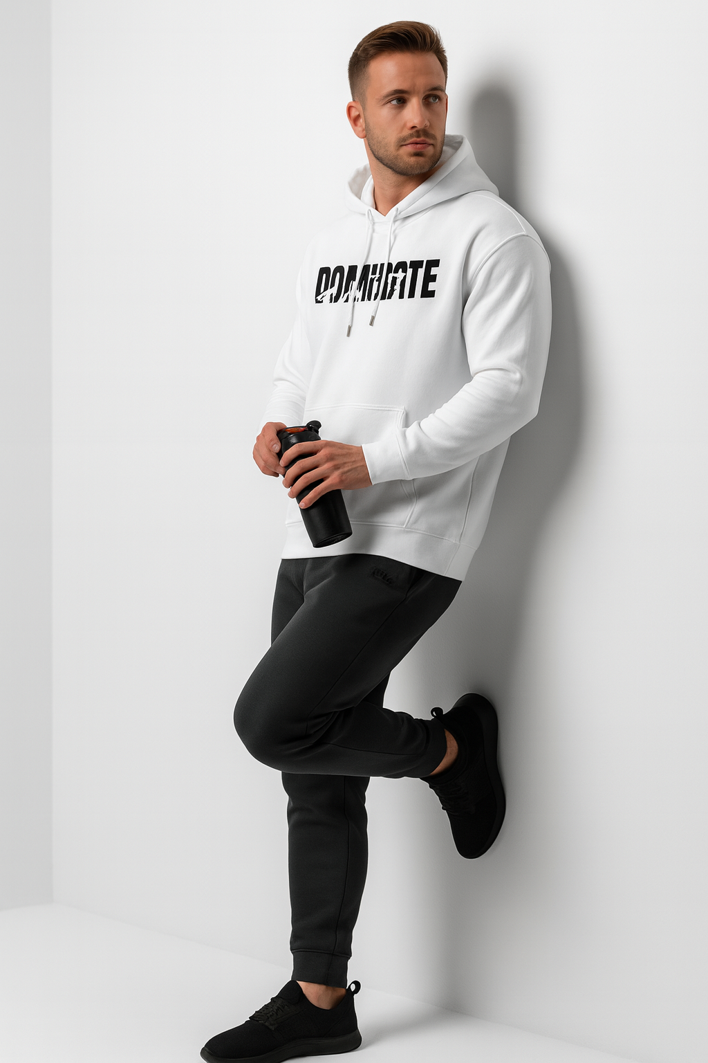 DOMINATE Hoodie – Oversized Gym Hoodie for Men & Women | Streetwear Fit